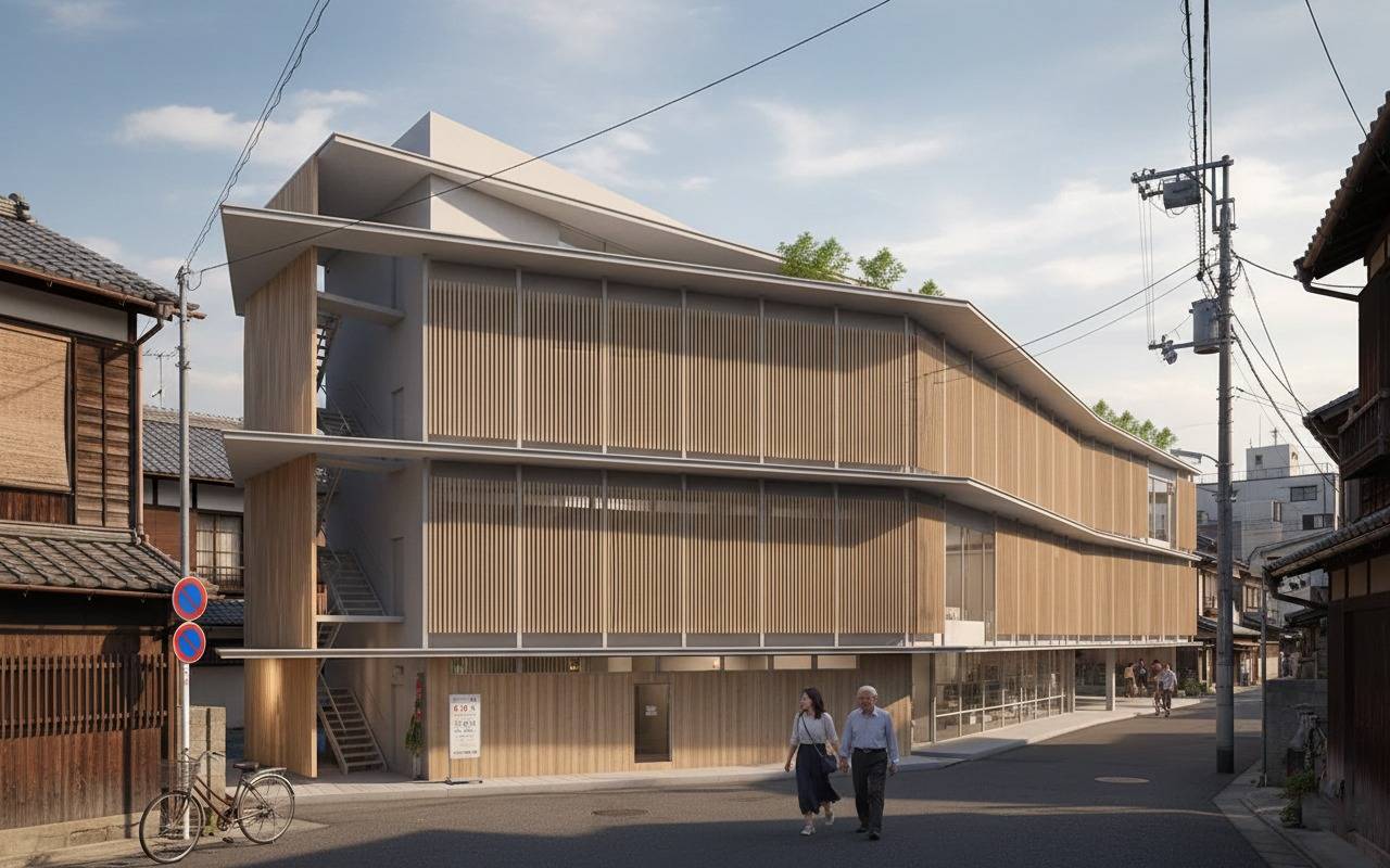 京都市U総合クリニック｜京都市_総合病院設計